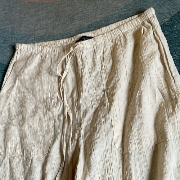 Zara Wide Leg Beach Pants - Picture 9 of 10